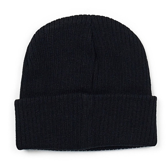 NWT “Best Buds” Black Ribbed Beanie - Picture 2 of 3